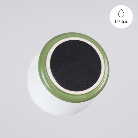 Lámpara de techo ZORI verde IP44