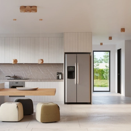 Aplique WOODY madera natural