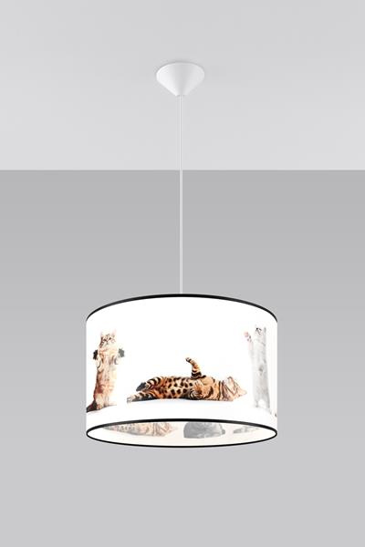 Lámpara colgante KOTY 40 +1x bombilla LED E27 4000K Fría 7,5W 650lm