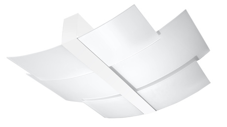 Plafond CELIA blanco + 3x Bombilla LED E27 4000K Fría 7,5W 650lm