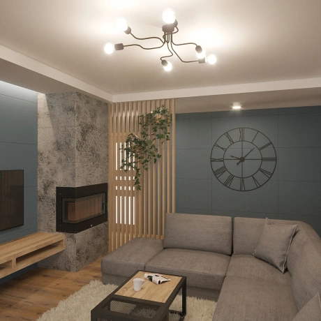 Lámpara VECTOR 6 blanca