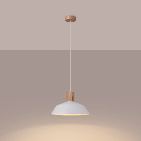 Lámpara colgante FANO blanca