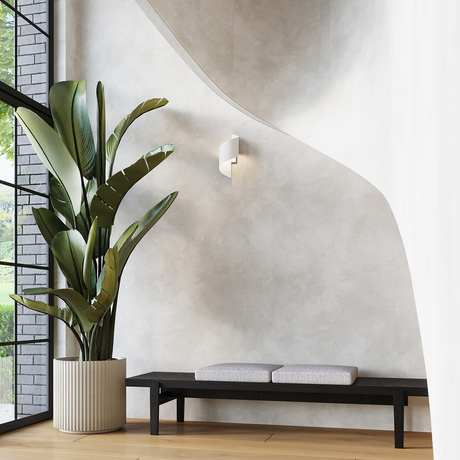 Aplique TALASSA blanco + 1x bombilla LED G9 4000K Frío 4,5W 460lm