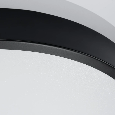 Plafón ONYX 40 negro LED 3000K