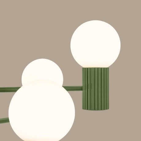 Araña HALO 6 verde oliva