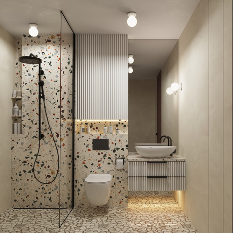 Plafón ZORI blanco IP44