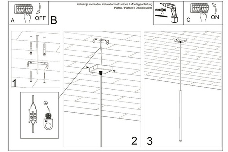 PASTELO 1 lámpara colgante blanca + 1x bombilla LED G9 4000K Fría 4,5W 530lm