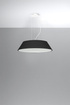 Lámpara de araña VEGA 60 negra + 5 bombillas LED E27 3000K Cálida 7,5W 620lm