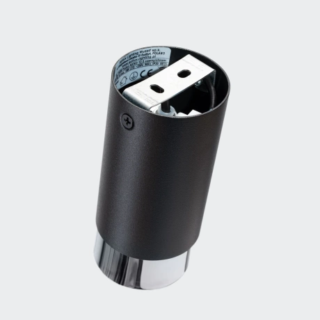 Lámpara de techo NERO 12,5 negro/cromo