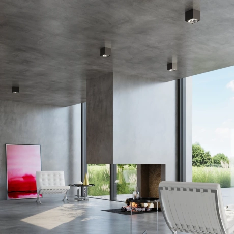 Lámpara de techo BLAKE negra