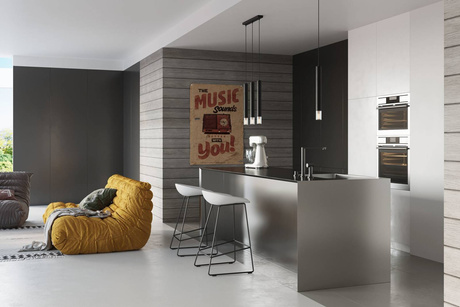 WEZYR 1 lámpara colgante negra + 1x bombilla LED G9 3000K Cálida 4,5W 510lm