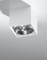 Plafond BLAKE Blanco + 1x Bombilla LED GU10 AR111 3000K Cálida 12W 800lm