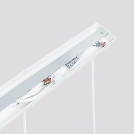 Lámpara colgante KARBON 3L blanca