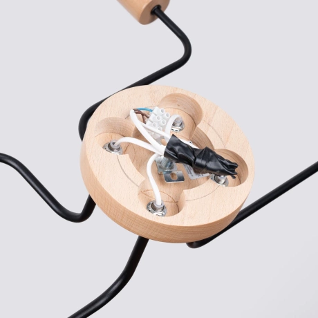 Lámpara TIMBO 4 negra