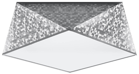 Plafond HEXA 35 CEKIN + 2x bombilla LED E27 3000K Cálida 7,5W 620lm