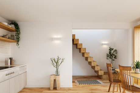 Aplique de cerámica VEGA blanco + 1x bombilla LED E27 3000K Cálida 7,5W 620lm