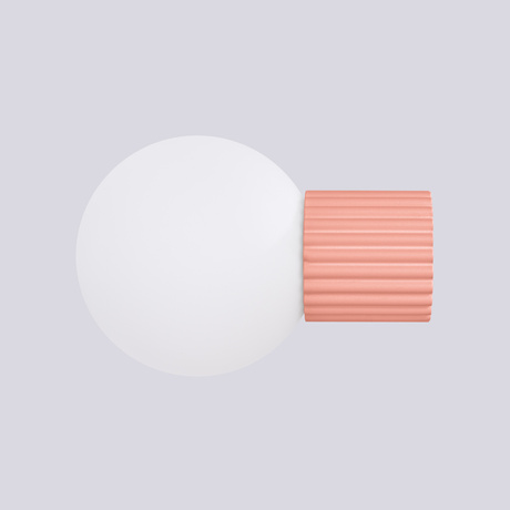 Aplique HALO melocotón IP44