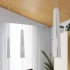 Lámpara colgante PRYSM 3L blanca