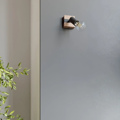 Lámpara de techo ZUCA 3 negra