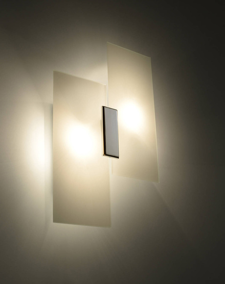 Aplique FABIANO + 2x bombilla LED E27 3000K Cálida 7,5W 620lm