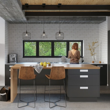 Lámpara colgante CELTA negra