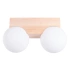 Lámpara de techo BULBO 2 madera natural