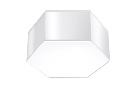 Plafond SUNDE 13 blanco + 2x bombilla LED E27 3000K Cálida 7,5W 620lm