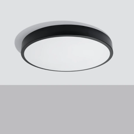 Plafón ONYX 60 negro LED 3000K