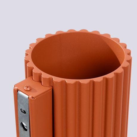 Aplique AURA rojo ocre G9