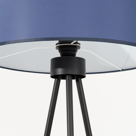 Lámpara de pie NEVIA azul marino