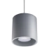 Lámpara colgante ORBIS 1 gris