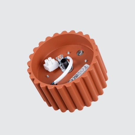 Lámpara de techo AURA 1 rojo ochra Gx53