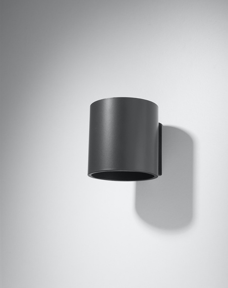Aplique ORBIS 1 antracita + 1x bombilla LED G9 4000K Fría 4,5W 530lm