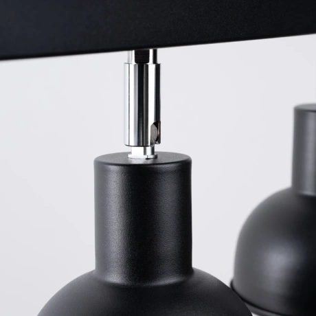 Lámpara de techo ELBA 3 negra