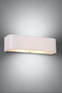 Aplique LOKKO blanco + 2x bombilla LED E27 4000K Fría 7,5W 650lm