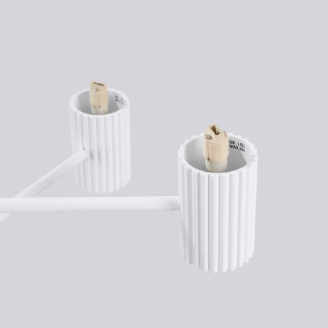 Araña HALO 6 blanca