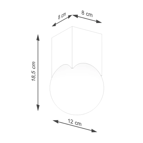 Lámpara de techo SOLIS madera natural