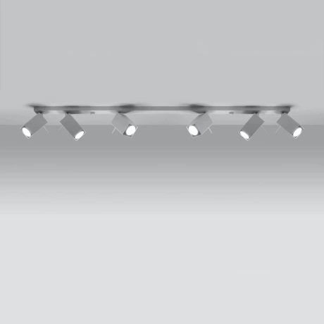 Lámpara de techo MERIDA 6L blanca