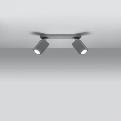 Lámpara de techo MERIDA 2 gris