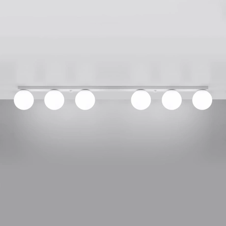 Lámpara de techo YOLI 6 blanca