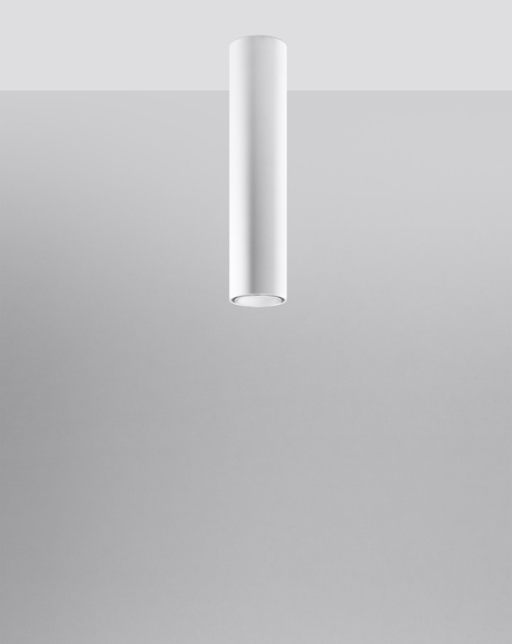 Plafond LAGOS 40 blanco + 1x bombilla LED GU-10 4000K Fría 7W 630lm