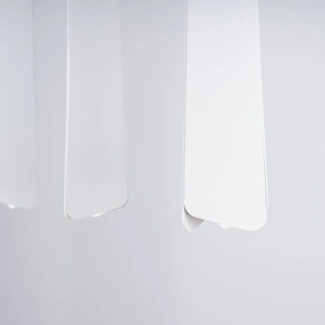 Lámpara colgante PRYSM 3L blanca