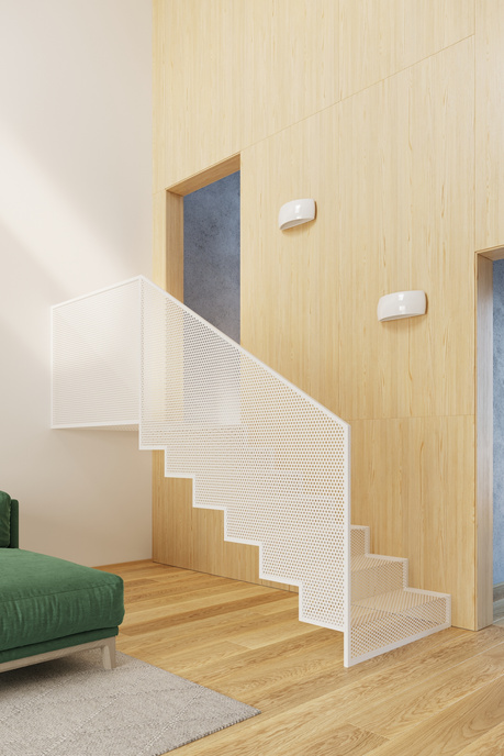 PONTIUS aplique lacado blanco brillo + 1x bombilla LED G9 3000K Warm 4.5W 510lm