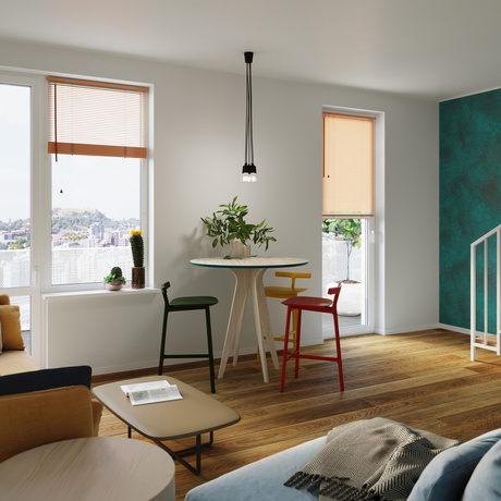 DIEGO 5 lámpara colgante negro + 5x bombilla LED E27 3000K Cálido 7,5W 620lm