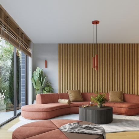 Aplique KARBON 20 rojo ocre