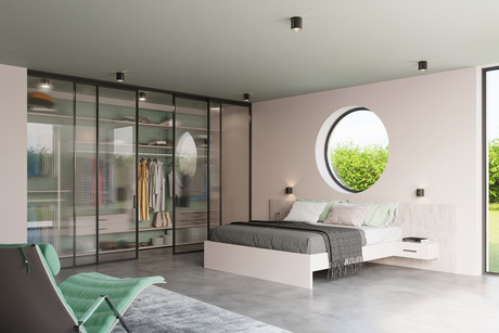 Aplique INEZ negro + 1x bombilla LED G9 4000K Fría 4,5W 530lm