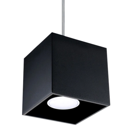 Lámpara colgante QUAD 1 negro