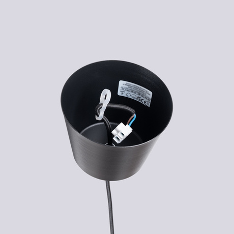 Lámpara colgante BILO negra