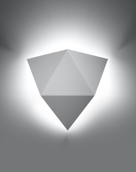 Aplique SOLIDO blanco + 1x bombilla LED G9 3000K Warm 4.5W 510lm