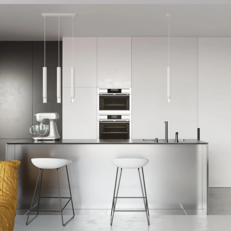 Lámpara colgante WEZYR 1 blanco